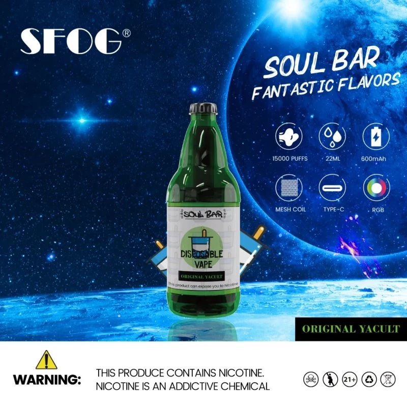 Gazzbar Wine Bottle Vape 15k Puffs
